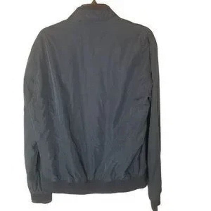 ZARA Man Navy Blue Full Zip Long Sleeve Jacket Size L  Mens 106 * Pre Owned
