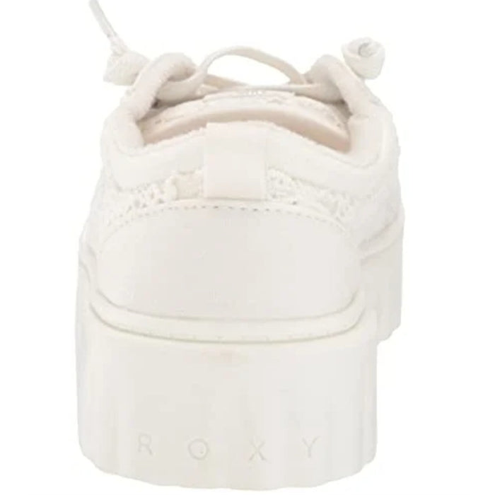 ROXY Sheilaahh Shoes, Ash/White, Women's Size 9 US