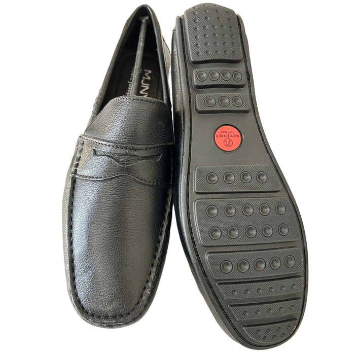 Marc Joseph New York Men’s Leather Slip-On Penny Loafers – Comfort Meets Style!