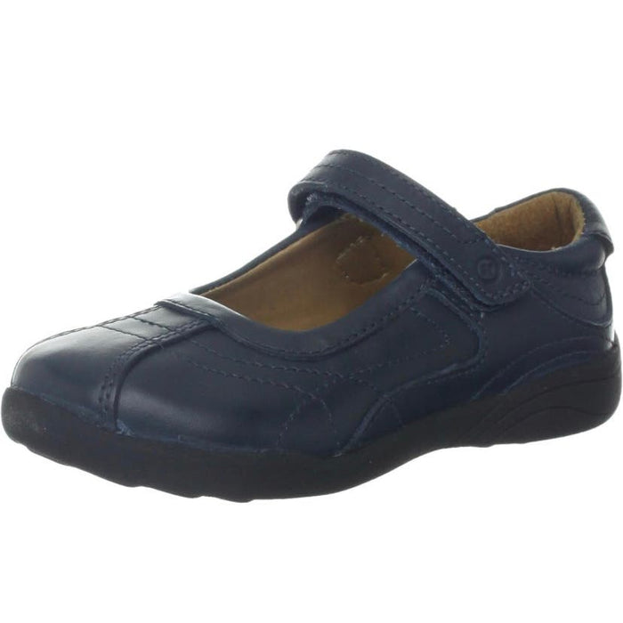 Stride Rite Girls Claire Navy Shoes - Size 4M, Mary Jane Style Slip Ons