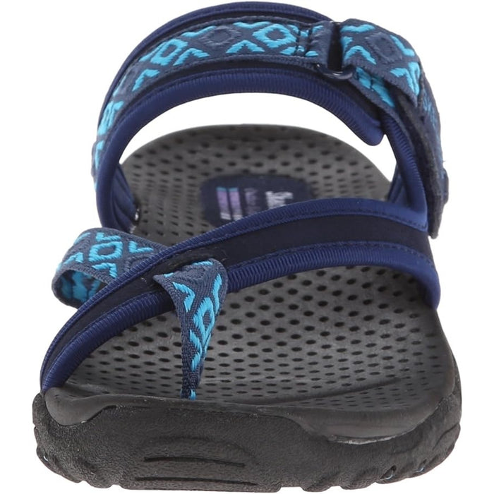 Skechers Women's Reggae Trailway Flip-Flop Sandals: Comfort & Style, SZ 8.5