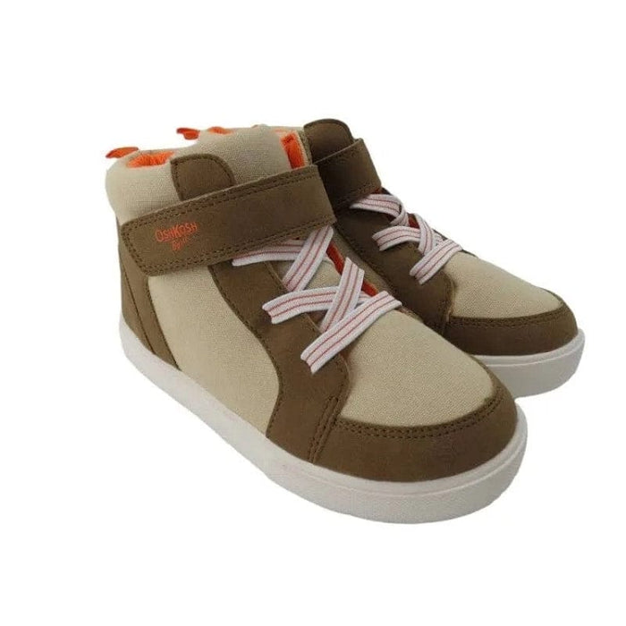 Oshkosh B'gosh Toddler/Little Kid Tan High-Top Sneakers - Size 11 Kids Shoes