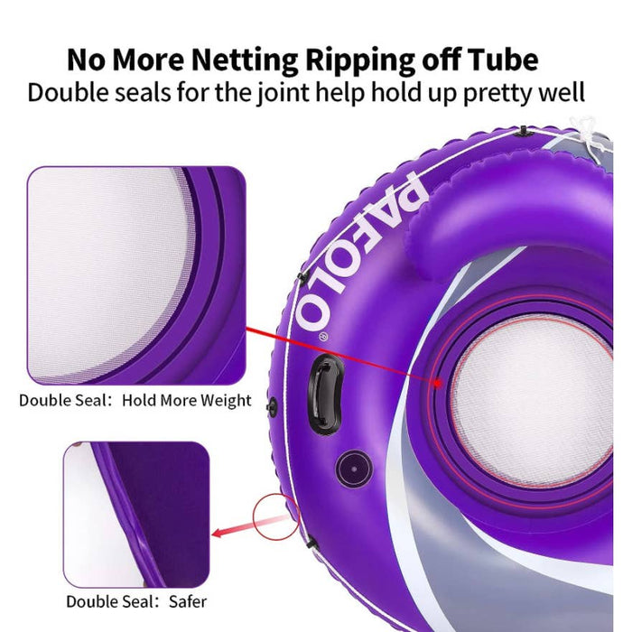 River Tubes for Floating Heavy Duty, Pool Float Adult, 53" water sports