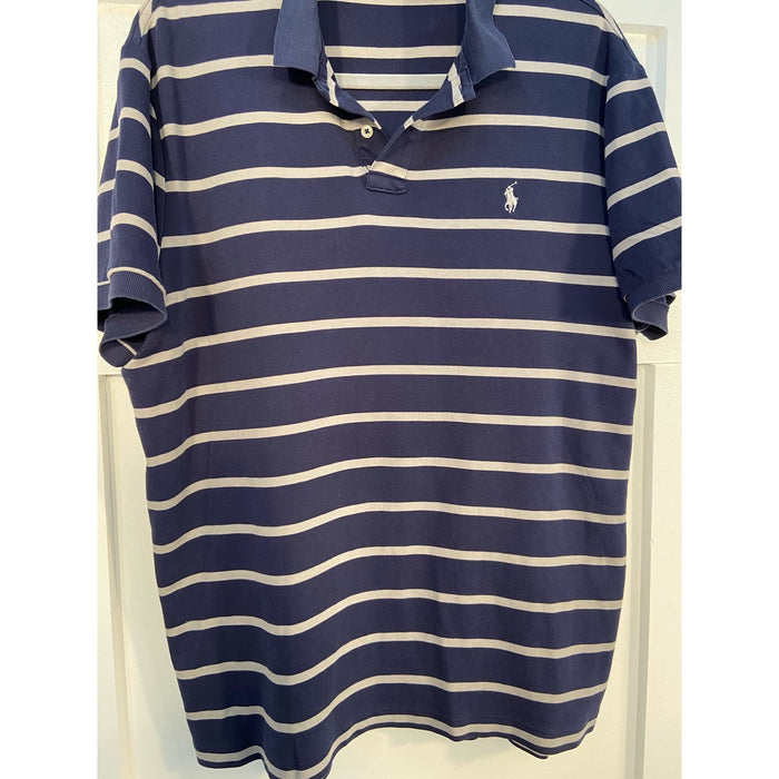 Polo Ralph Lauren Striped Short Sleeve Polo Shirt - XL * MTS23