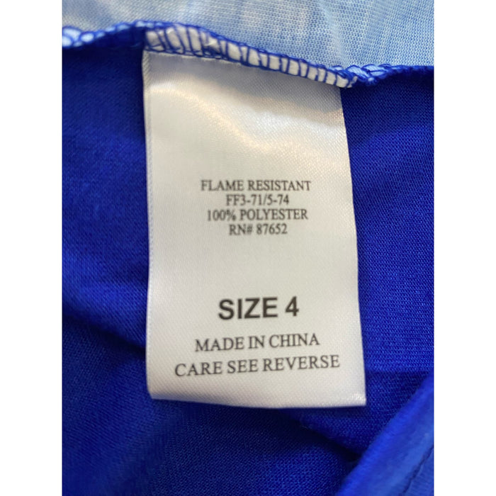 Disney Raya Girls' 2-Piece Loose-Fit Pajamas Set Size 4 * K323
