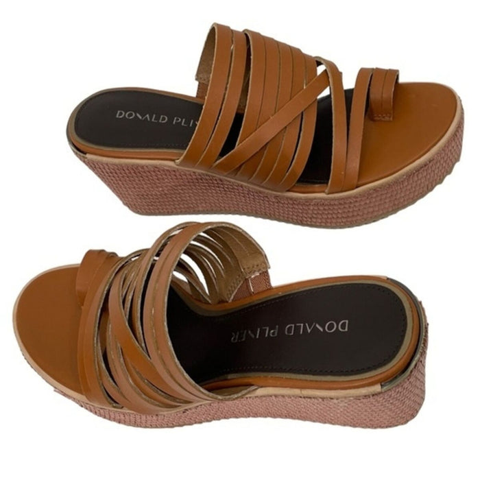 NWT Donald Pliner ITHICA Women's Wedge Sandals Size 9M - MSRP $198.00