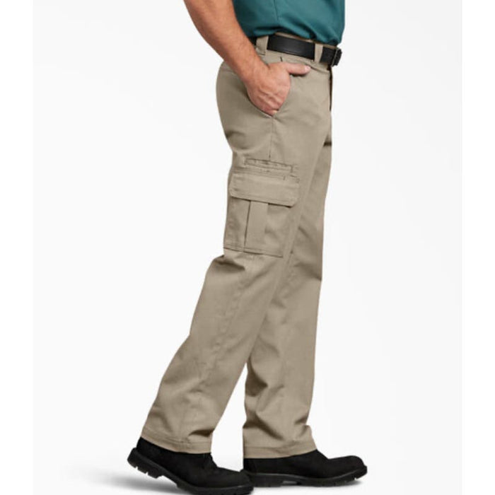 Dickies 36/32 Dickies FLEX Cargo Pants, Desert Sand  Size 36X32. Mens 119 *