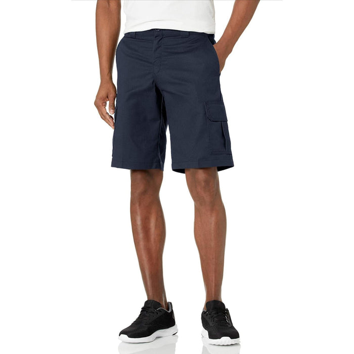 Dickies 44 / Blue Dickies Men's Cooling Temp-iQ Active Waist Cargo Shorts - Size 44 - * M1344