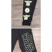 Disney + Ivivva XS / Black Star Wars Baby Yoga Joggers Sweatpants Size XS Black Green * K318