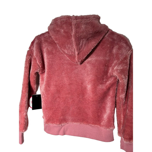 DKNY S(7) / Pink : DKNY Girls Classic Comfy Sweatshirt, Dusty Rose, SZ S(7) K40 *