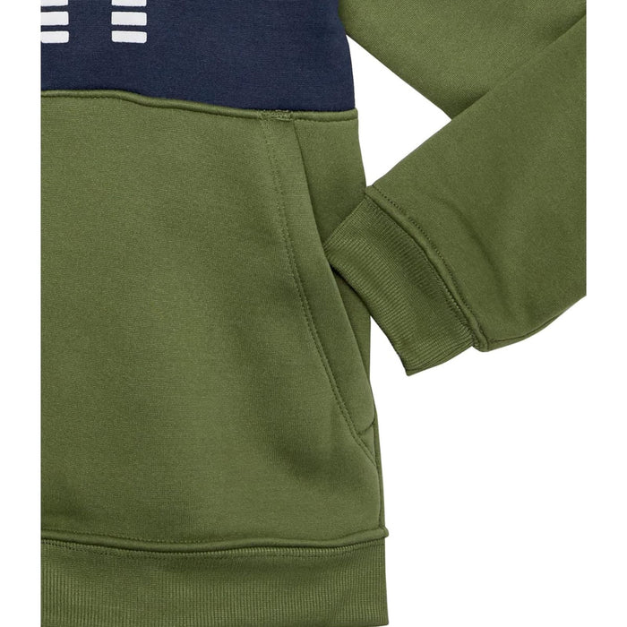 DKNY Small / Green DKNY Girls Classic Comfy Zip-Up Sweatshirt, Olive Sz S 8 * 1118