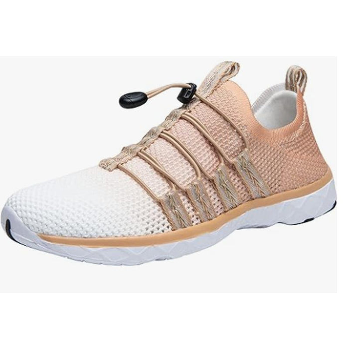 DLGJPA 11 / Pink/White / Mesh/Rubber "DLGJPA Men's Lightweight Quick Drying Aqua Water Shoes."