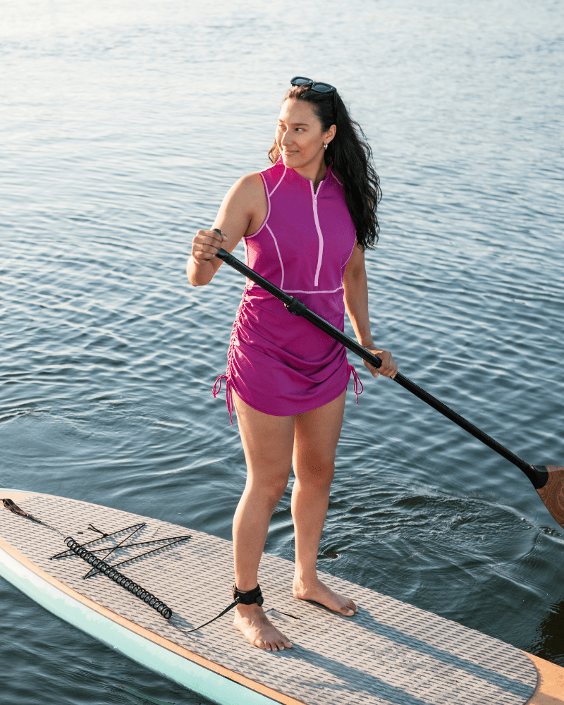 Do - It - All Swim & Pickleball Dress – UPF 50+ Sun Protection Active Resortwear | Trini Skies - Triniskies