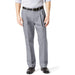 DOCKERS 48x30 / Gray Dockers Men's Classic Fit Signature Lux Pants-Pleated SZ 48X30 * men921