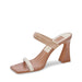 Dolce Vita 6.5 / Taupe "Dolce Vita Women's Novah Two Strap Sandals, Taupe , Size 6.5". MSRP  $120