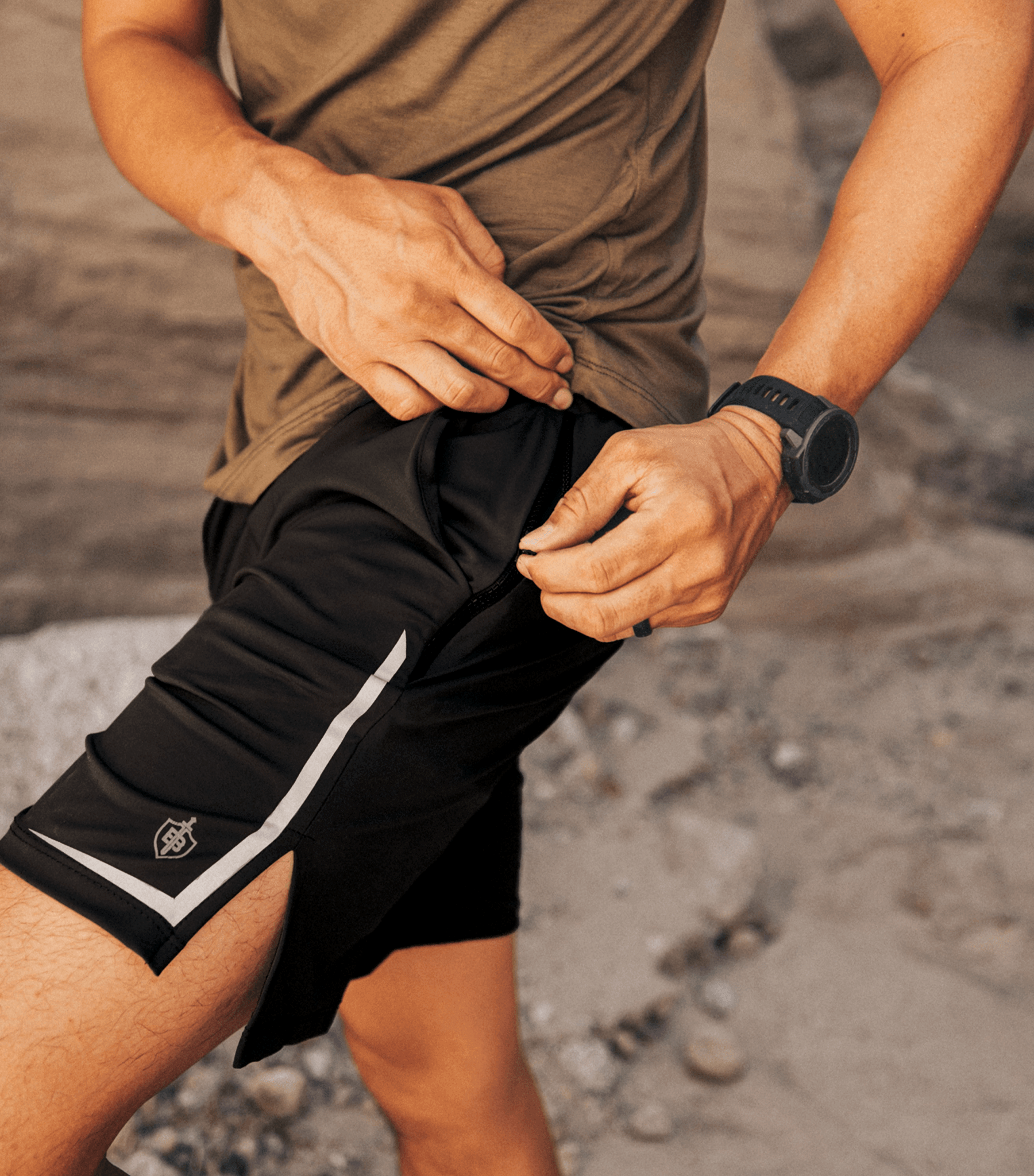 Dominate Training Shorts – Black | Sustainable Performance Activewear - Triniskies