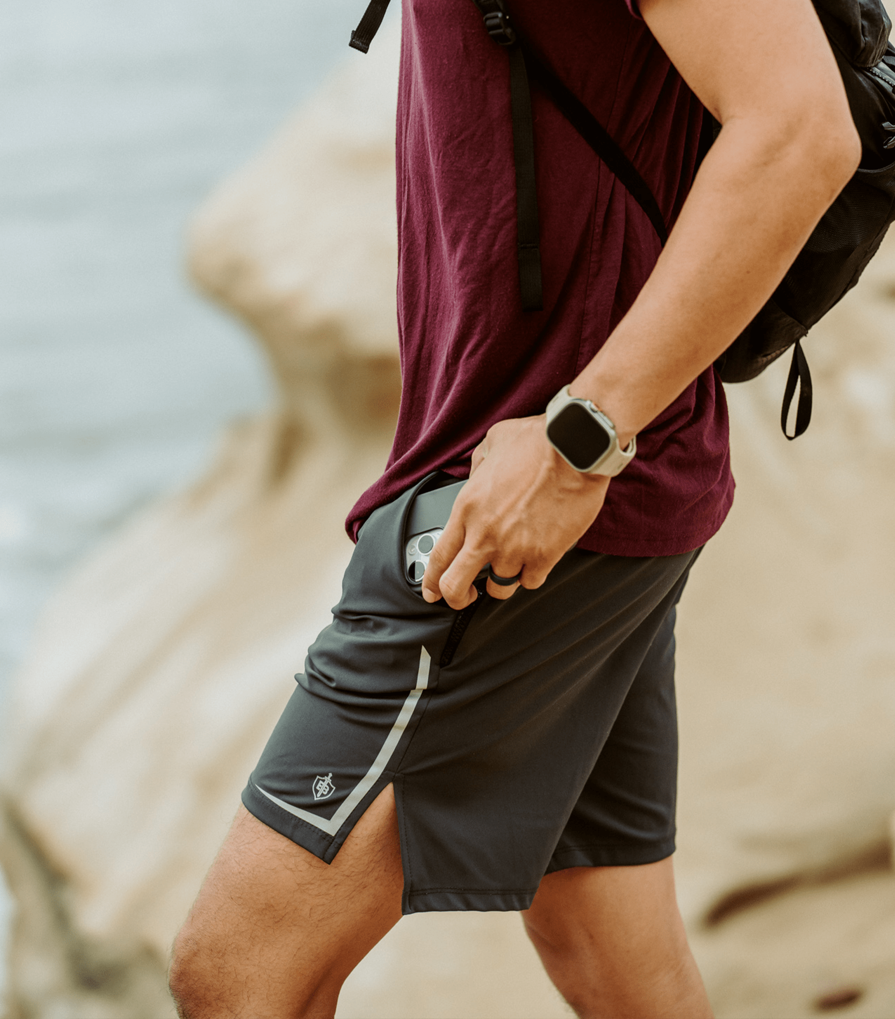 Dominate Training Shorts – Black | Sustainable Performance Activewear - Triniskies