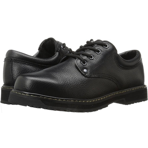 Dr. Scholl's 8.5W / Black Dr. Scholl's Men's Harrington Work Shoe - Size 8.5W, Comfort and Performance