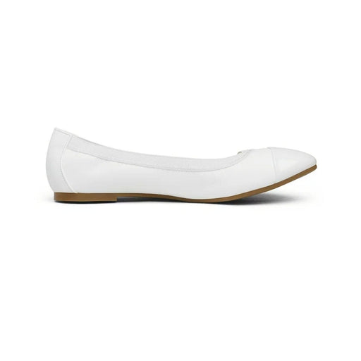 Dream Pairs 8.5 / White "Dream Pairs Sole-Flex Women's Ballerina Ballet Flats, Size 8.5, White"