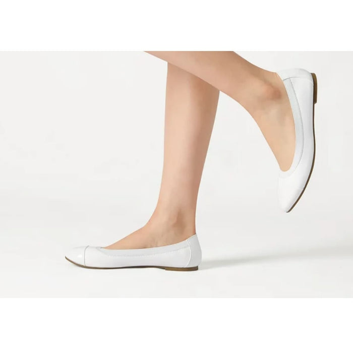 Dream Pairs 8.5 / White "Dream Pairs Sole-Flex Women's Ballerina Ballet Flats, Size 8.5, White"