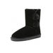 Dreampairs 11 Little Kid / Black DREAM PAIRS Shorty-Pompom Snow Boots for Boys and Girls, Black, Size 11 Little Kid