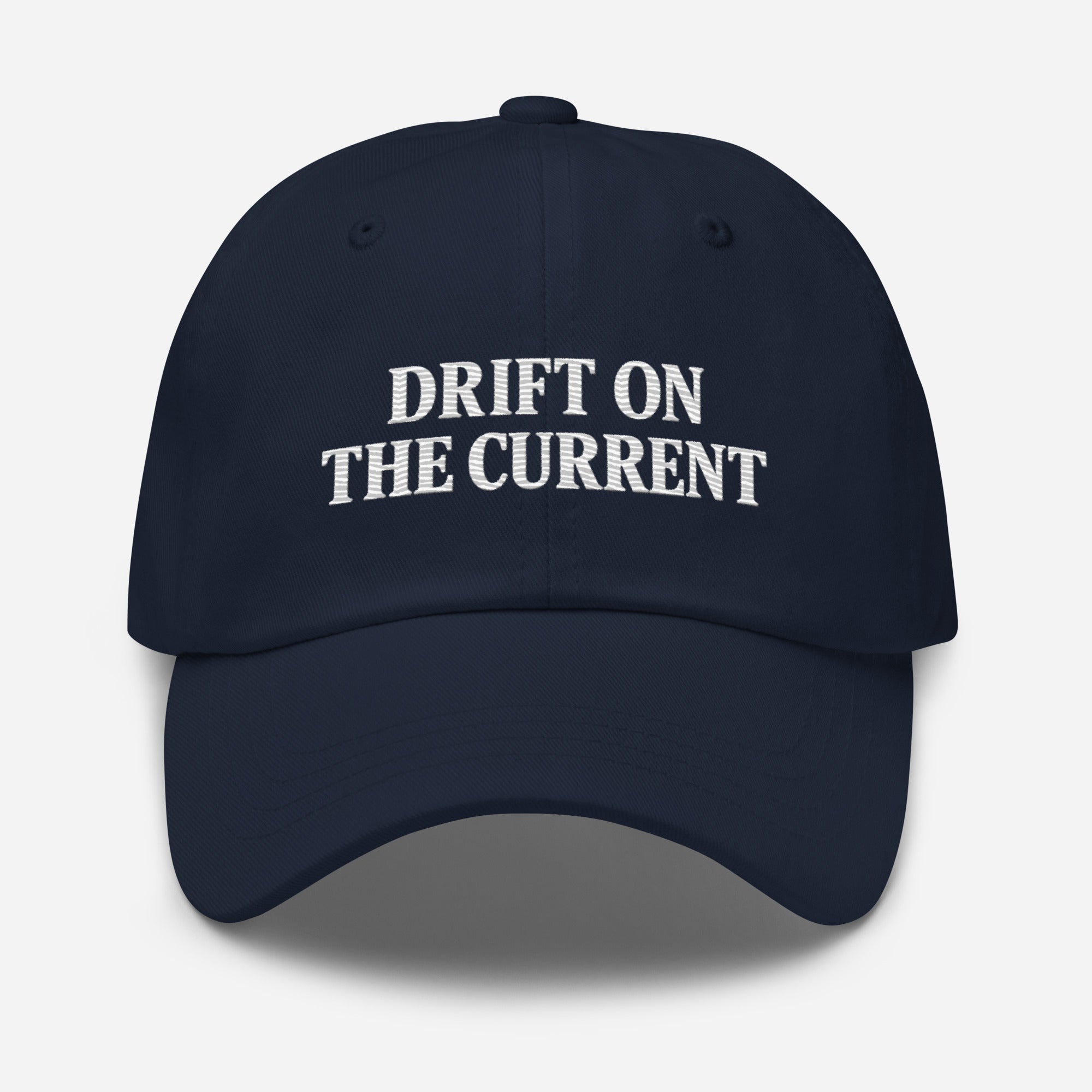 Drift on the Current Hat – Yupoong Unstructured Vintage Dad Cap | Trini Skies Supply Co. - Triniskies