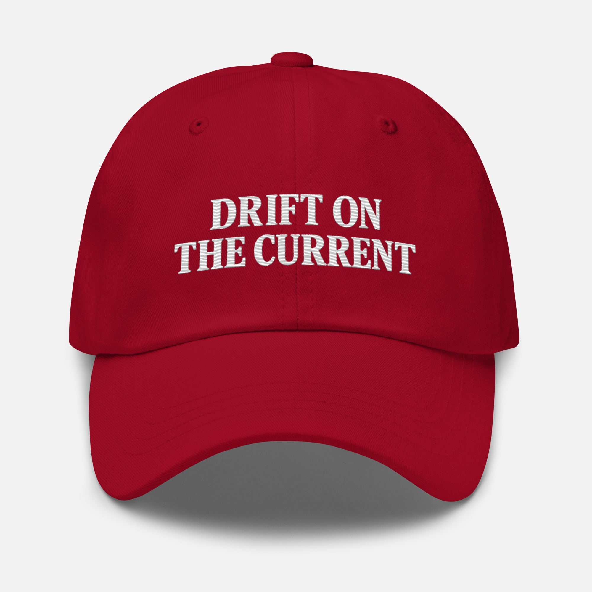 Drift on the Current Hat – Yupoong Unstructured Vintage Dad Cap | Trini Skies Supply Co. - Triniskies