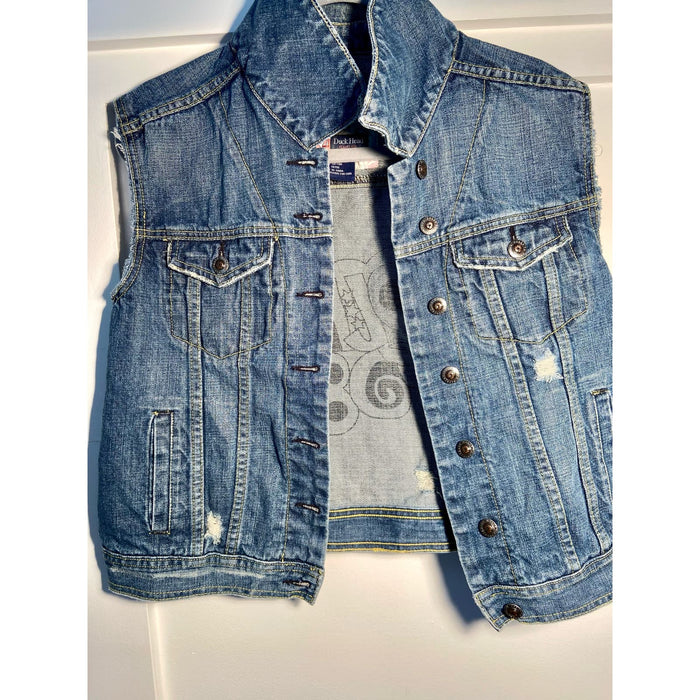 Duck Head L / Blue Vintage Inspired Duck Head Denim Jean Jacket * Women’s L Fits Like a Medium WC39