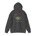 Durable olive green Trini Skies Supply mountain graphic hoodie