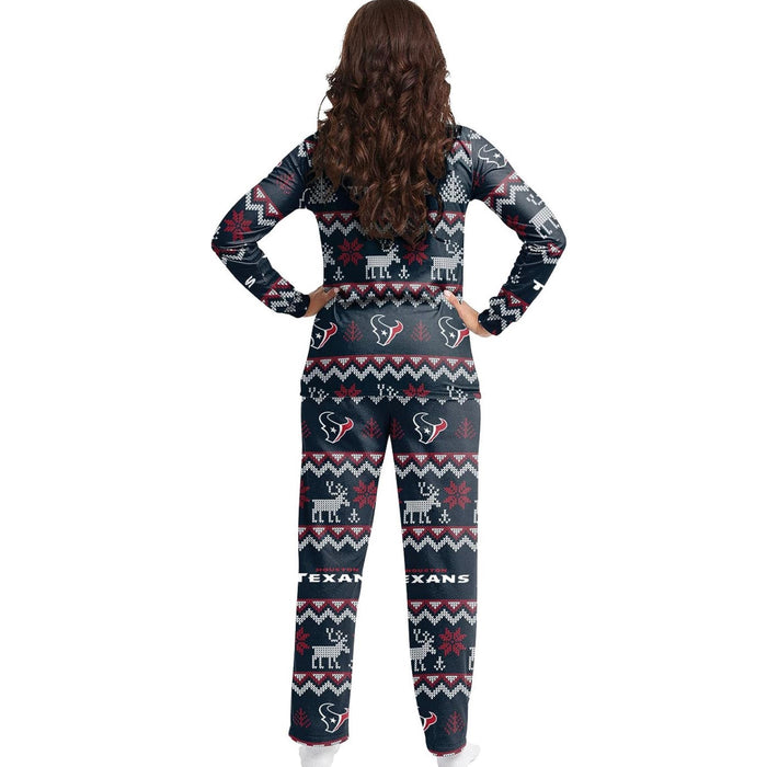 FOCO NFL Team Ugly Pattern Matching Pajamas - Size XXL * wom305