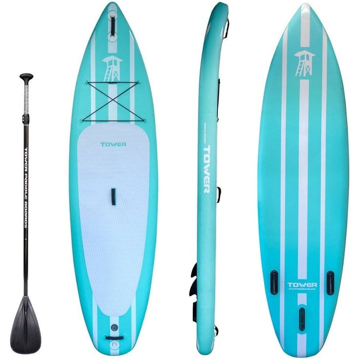 TOWER Inflatable 10’4” Stand Up Mermaid Paddle Board 6”thick MSRP$1200