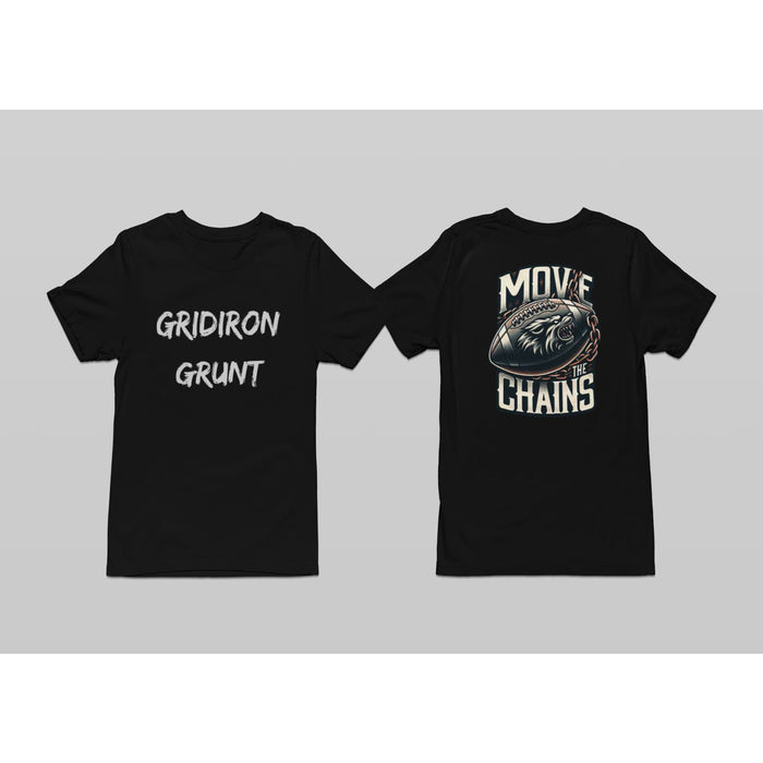 Graphic Tee Short Sleeve Sport Tshirt Shirt Gridiron Grunt Gear Football