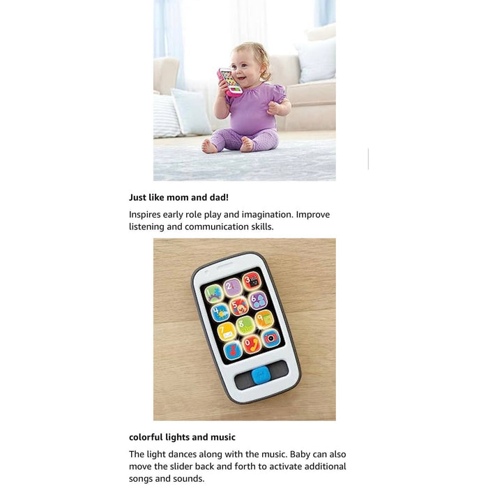 Fisher Price Laugh & Learn Smart Phone Musical Toy smart phone Baby .