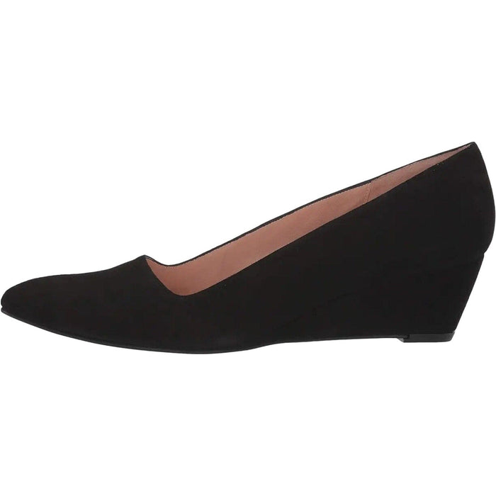 French Sole Clap Wedge Pump – Stylish Suede Wedge for Effortless Elegance