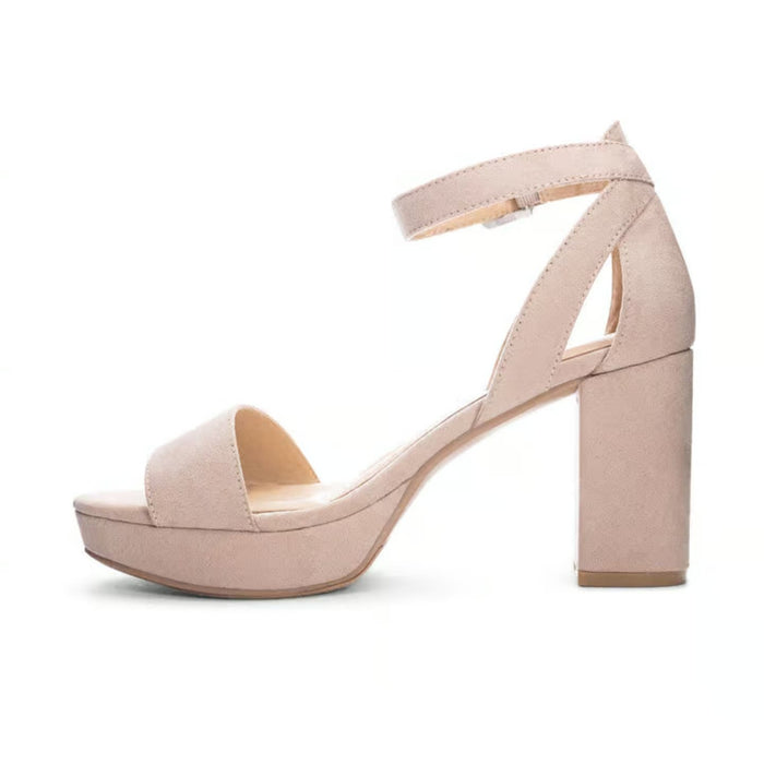 CL by Chinese Laundry Women's Go On Sandal, Nude, Size 8 W US