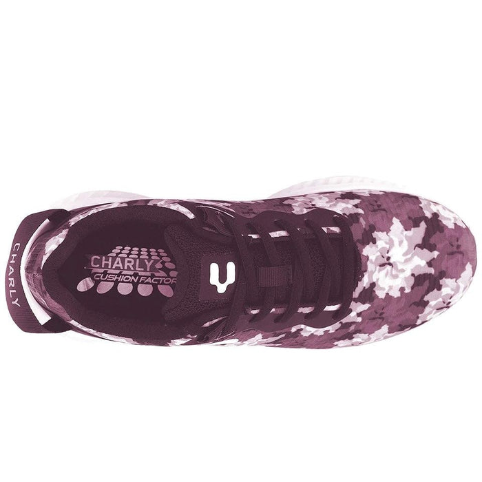 CHARLY Amorist Women's Sneakers (Plum/Floral) - Swift Style and Comfort! sz 7.5
