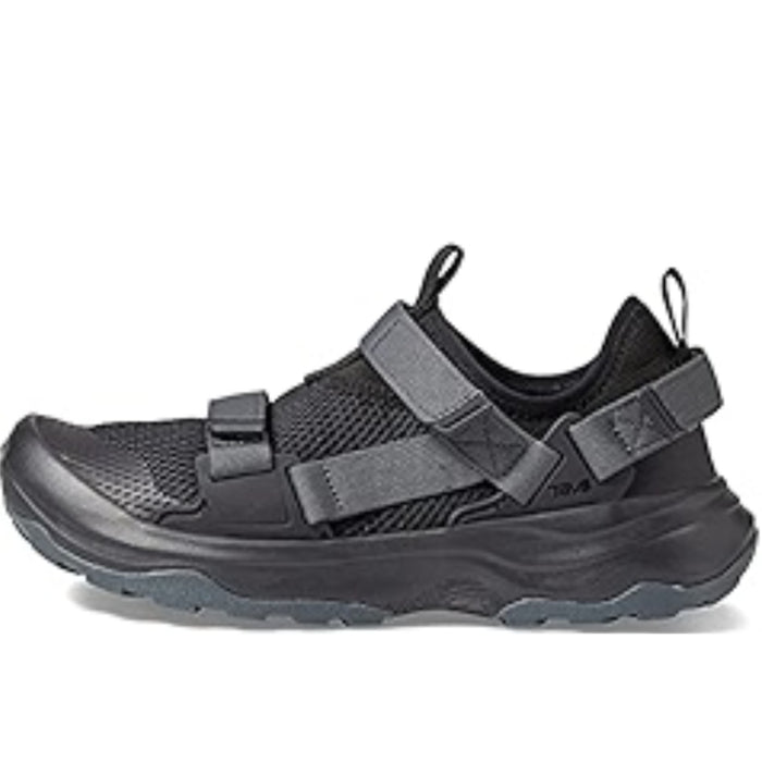 Teva Women's Outflow Universal Sandals, Size 8, Black and Gray Shoes