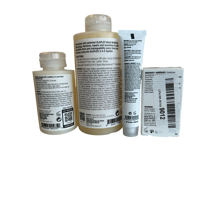 Olaplex No. 3, No. 4, No. 7, and Trial Size No. 6 Hair Repair Set Shampoo