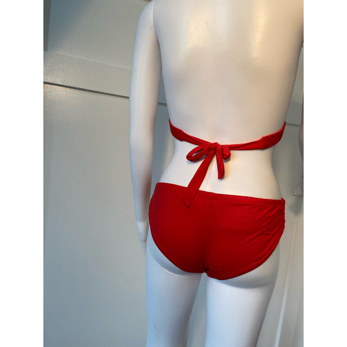 Bikini Thief Red Cheeky Swimsuit, Size M * wom273