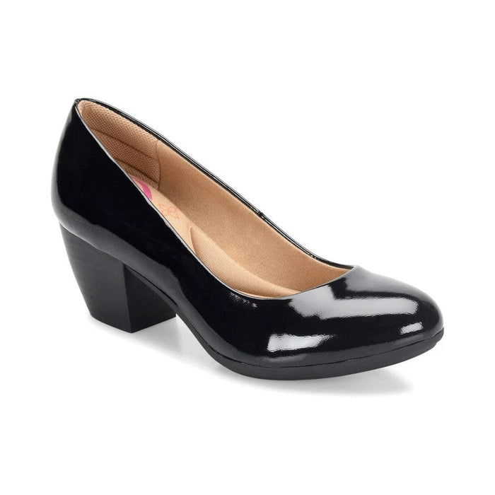 Comfortiva Amora Black Patent Leather – Stylish Comfort for Every Step!