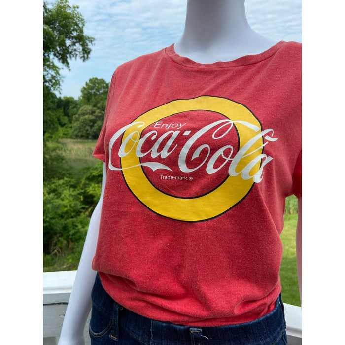 Coca-Cola Enjoy Classic Logo Vintage T-Shirt * Officially Licensed SZL men’s 411
