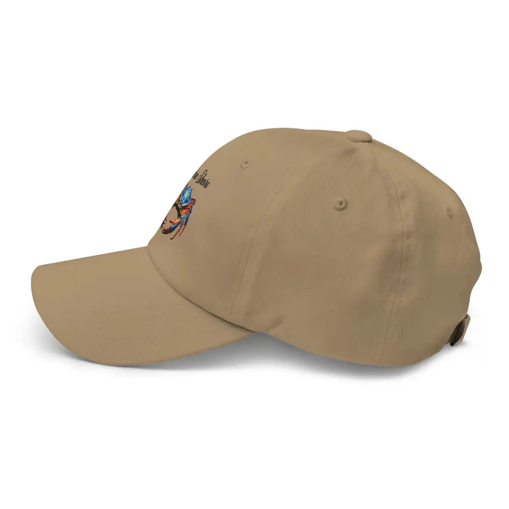 Eastern Shores Blue Crab Embroidered Hat Celebrating Coastal Charm