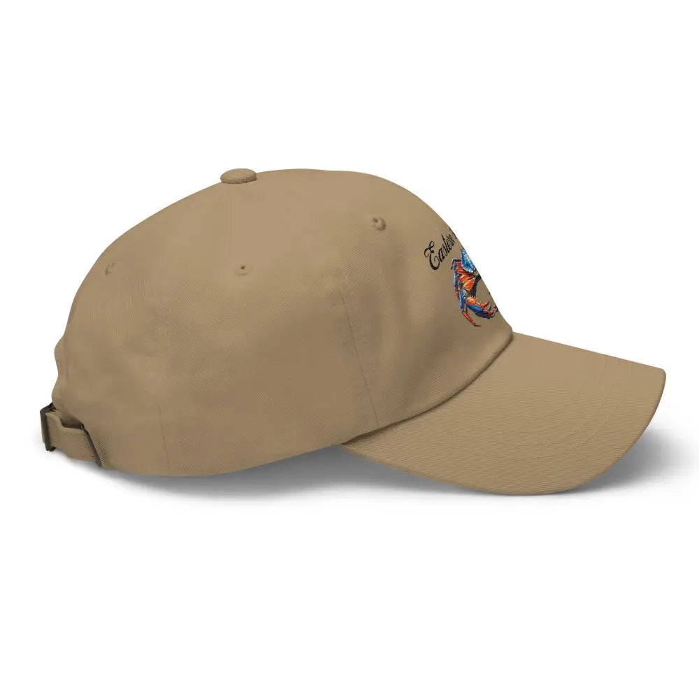 Eastern Shores Blue Crab Embroidered Hat Celebrating Coastal Charm