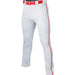 Easton Medium / White Easton Rival+ Baseball Pant | Full Length/Semi-Relaxed Fit | Youth M 25”-27”