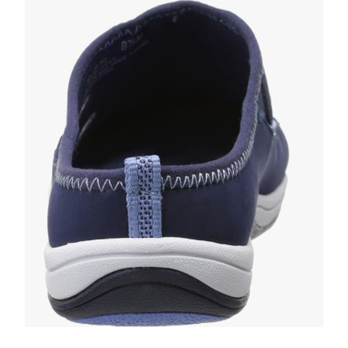 Easy Street 9 / Blue / Leather Easy Street Women's Barbara Fashion Sneakers Navy 9 US