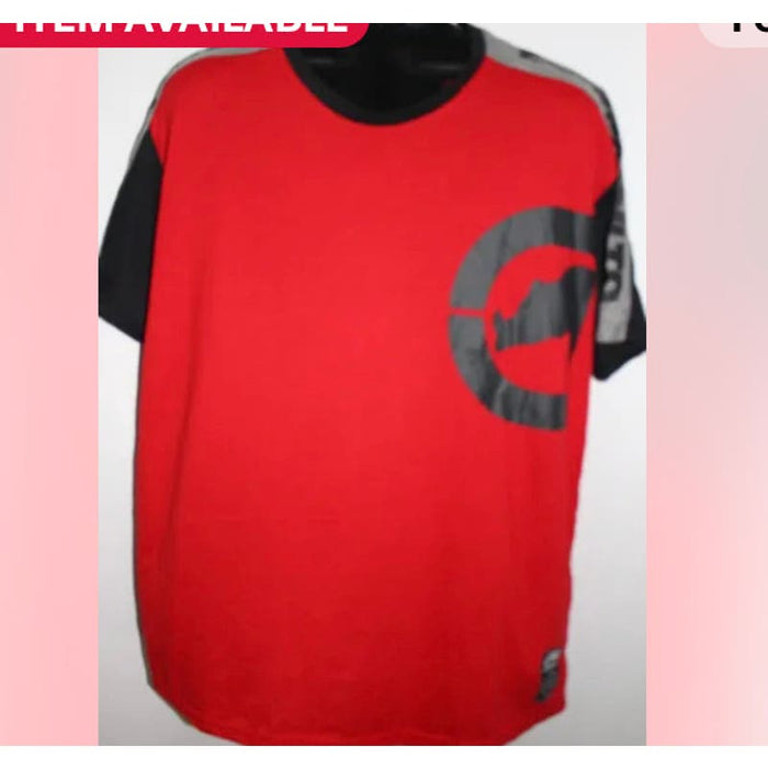 Ecko Unltd. 2XL / Red "Ecko Unltd Men's Black Red Short Sleeve T-Shirt - 2XL 169"