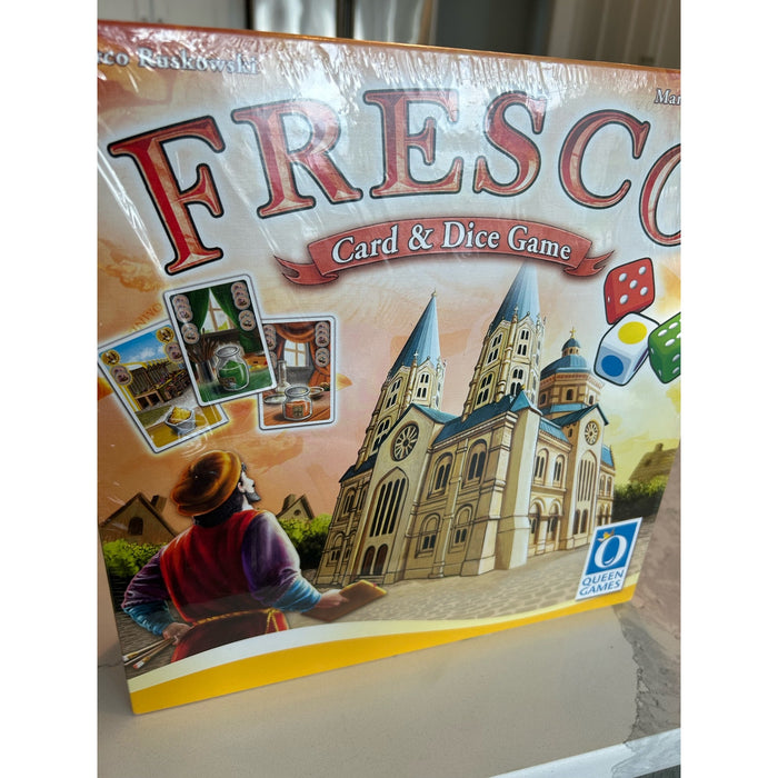 Queen Games QNG10563 Fresco Card & Dice Game - $49.99 MSRP