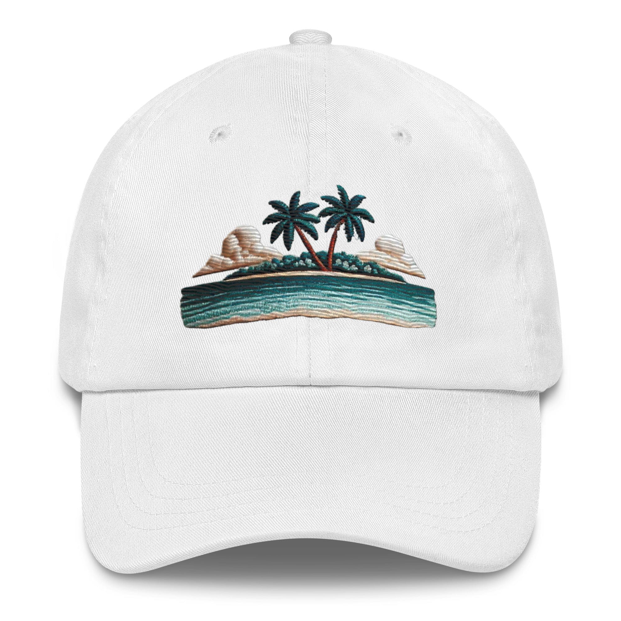 Embroidered Bora Bora French Polynesia Dad Hat Stylish and Adjustable Vacation Hat - Triniskies
