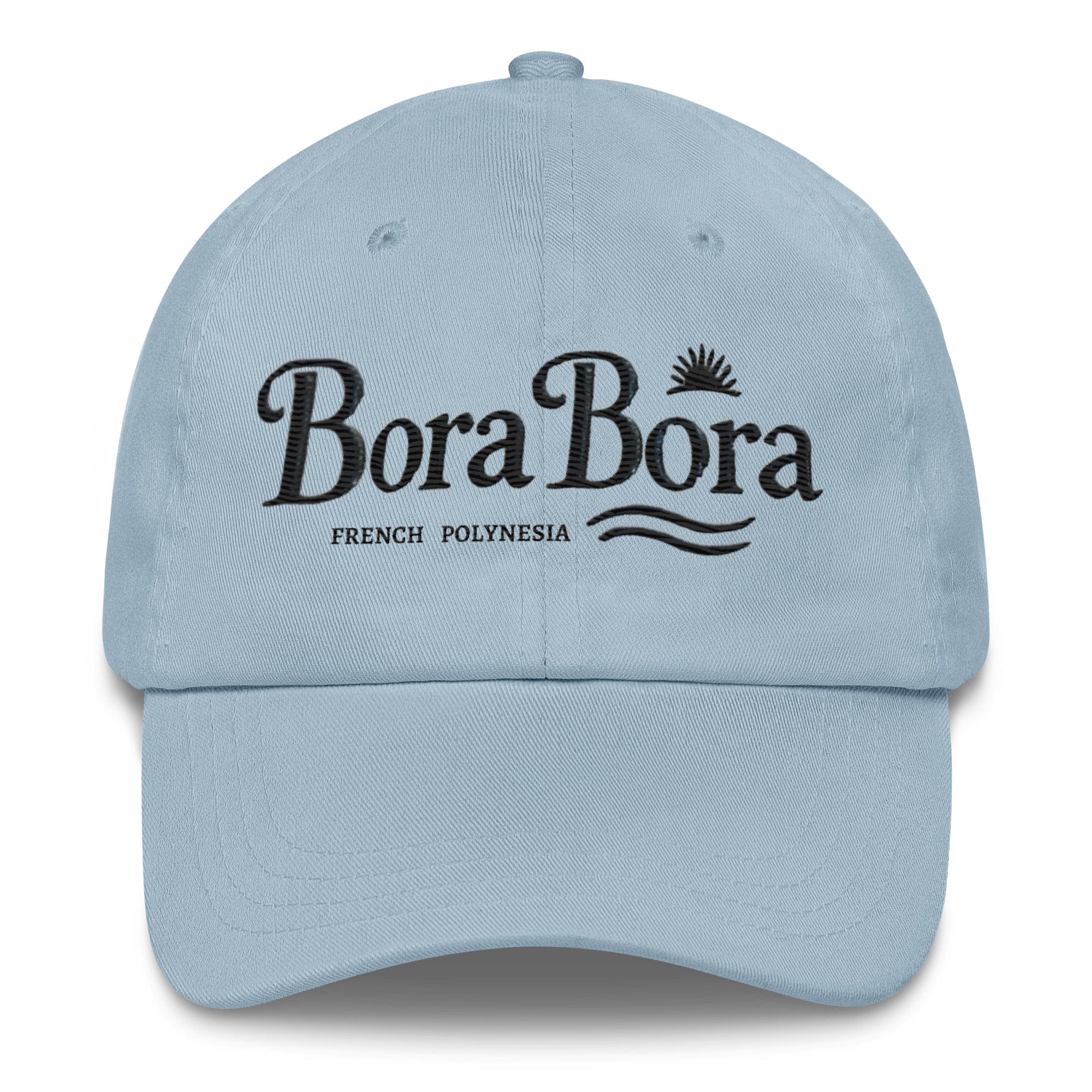 Embroidered Bora Bora Vacation Dad Hat Tropical Destination & Relaxation - Triniskies