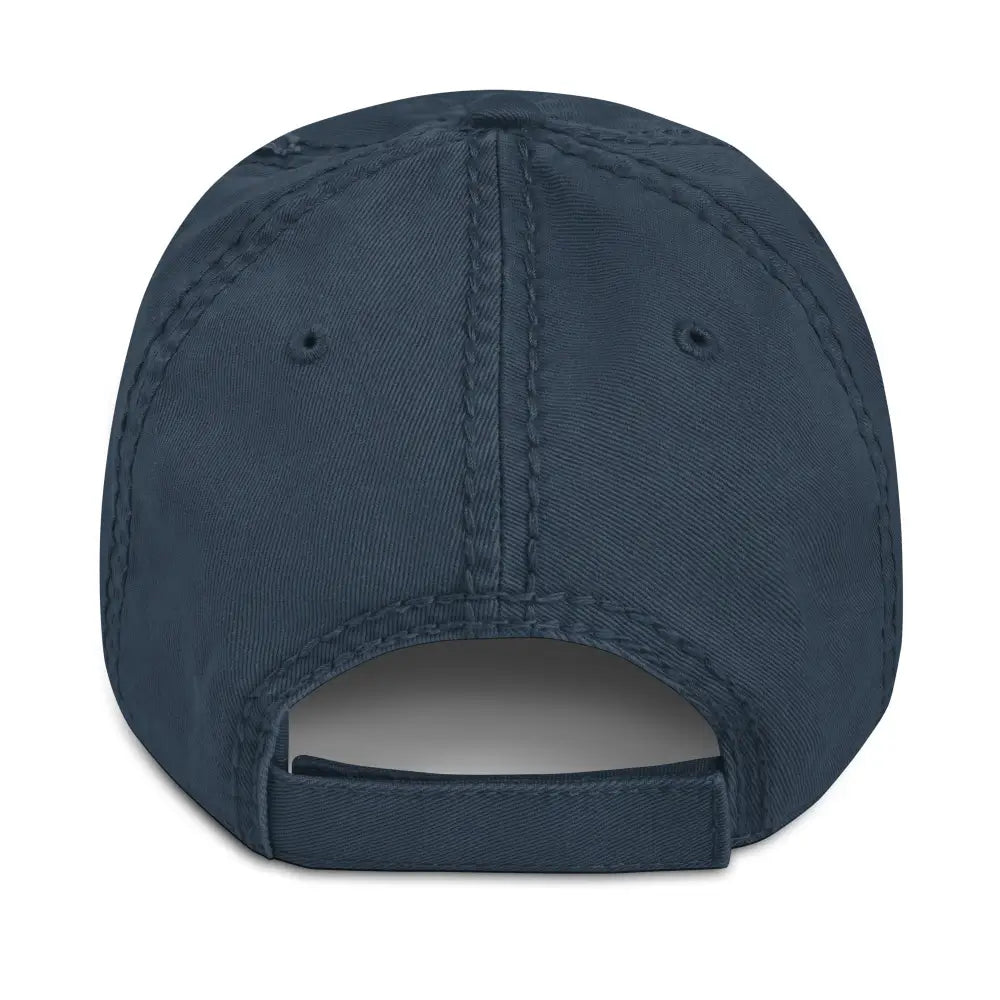 Peace sign distressed boho embroidered hippie inspired black baseball cap